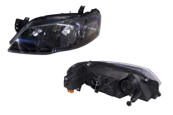 Left Hand (Passenger Side) Headlight Assembly For Ford Falcon BF Series 2 & 3 Futura 2006-2011 - Halogen, TYC