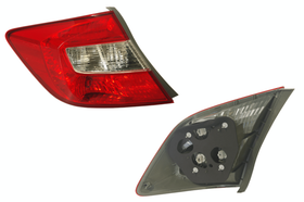 Honda Civic FB 2012-2016 Tail Light Left Hand Side