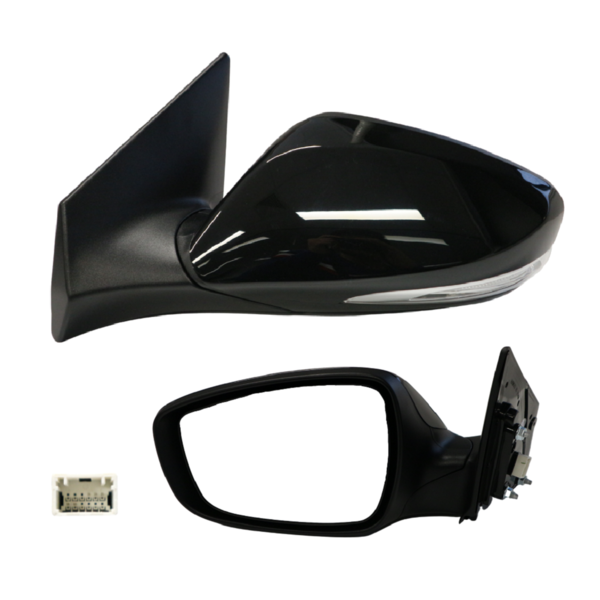 Hyundai Elantra MD 2011-2015 Door Mirror Left Hand Side With Blinker Without Folding & Heated