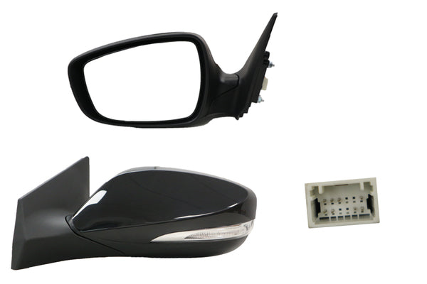 Hyundai Elantra MD 2011-2015 Door Mirror Left Hand Side With Blinker, Folding & Heated