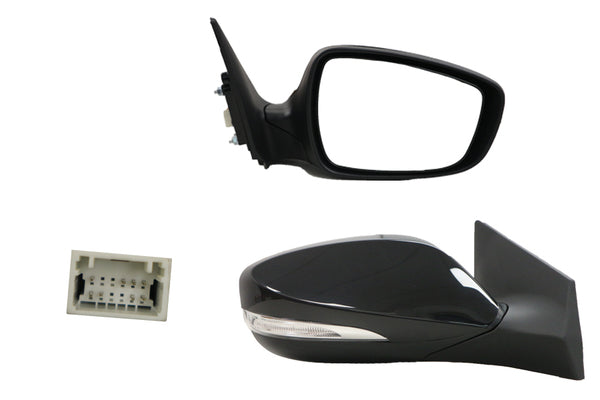 Hyundai Elantra MD 2011-2015 Door Mirror Right Hand Side With Blinker, Folding & Heated