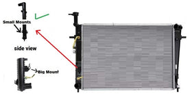 Hyundai Tucson JM 2004-2010 Radiator - All AutomotiveParts