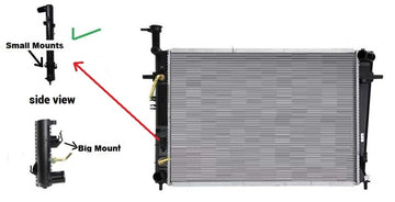 Hyundai Tucson JM 2004-2010 Radiator - All AutomotiveParts