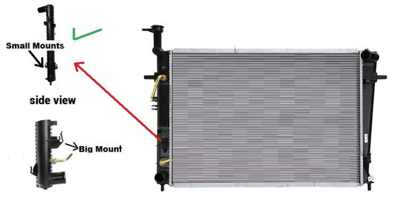 Hyundai Tucson JM 2004-2010 Radiator - All AutomotiveParts