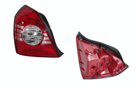Hyundai Elantra XD 2003-2006 Tail Light Left Hand - All AutomotiveParts