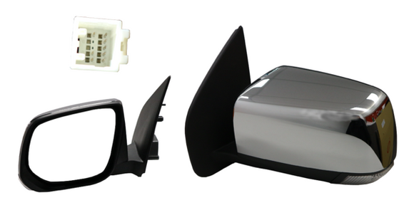 Isuzu DMAX TRS 2012-2016 Door Mirror Left Hand Side Chrome