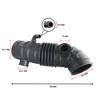 Kia Carnival VQ 2006-2014 Air Cleaner Hose Large type