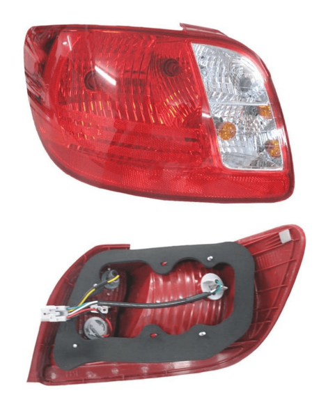 Kia Rio JB 05/2005-06/2009 Tail light Left Hand Side Sedan