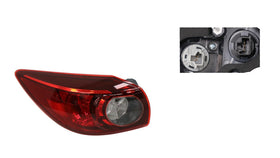 Mazda 3 BM BN 11/2013-04/2016 Tail Light Left Hand Side Hatchback