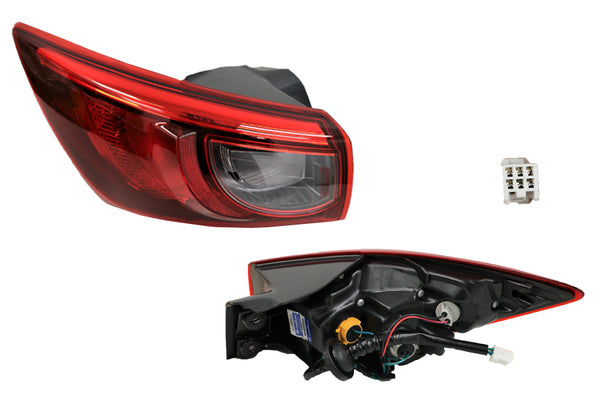 Mazda CX-3 DK 2015-2018 Outer Tail Light Left Hand Side