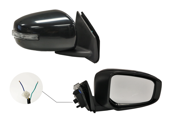 Mitsubishi Lancer CJ 2007- 2017 Door Mirror Right Hand Side 7 Pin