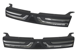 Mitsubishi Outlander ZJ 2012-2014 Front Grille Black & Chrome