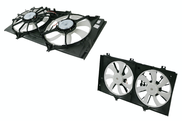 Toyota Aurion GSV40 2006-2012 Dual Radiator Fan