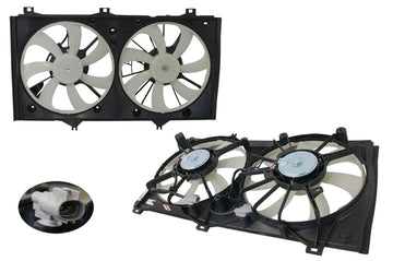 Toyota Camry Hybrid AHV40R 2010-2011 Radiator Fan