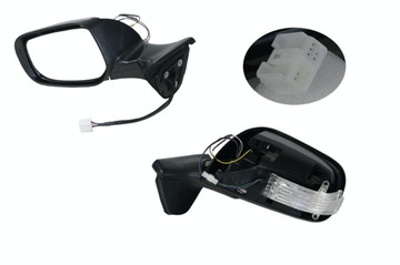 Toyota Corolla ZRE152 Series 2 2009-20012 Door Mirror Left Hand Electric - All AutomotiveParts