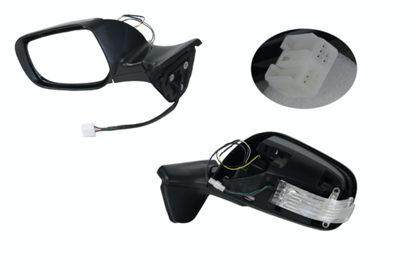 Toyota Corolla ZRE152 Series 2 2009-20012 Door Mirror Left Hand Electric - All AutomotiveParts