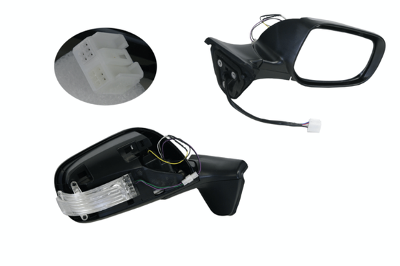 Toyota Corolla ZRE152 Series 2 2009-2012 Door Mirror Right Hand Electric - All AutomotiveParts