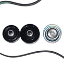 Toyota Hilux 1KD-FTV KUN16 KUN26 2005-2015 Drive Fan Belt + Idler Pulley Kit 3.0L Diesel-2