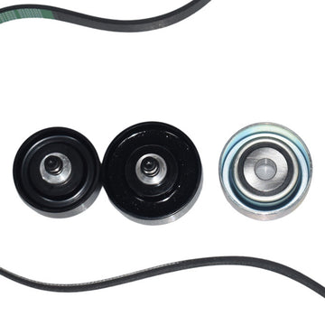 Toyota Hilux 1KD-FTV KUN16 KUN26 2005-2015 Drive Fan Belt + Idler Pulley Kit 3.0L Diesel - 0