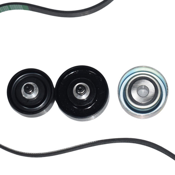 Toyota Hilux 1KD-FTV KUN16 KUN26 2005-2015 Drive Fan Belt + Idler Pulley Kit 3.0L Diesel