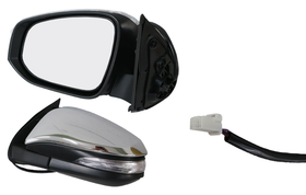 Toyota Hilux TGN/GUN/GGN 2015-Onwards Door Mirror Left Hand Side Chrome