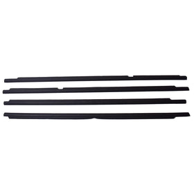Toyota Land Cruiser 100 105 Series 1998-2007 Window Weather Strip Set Chrome