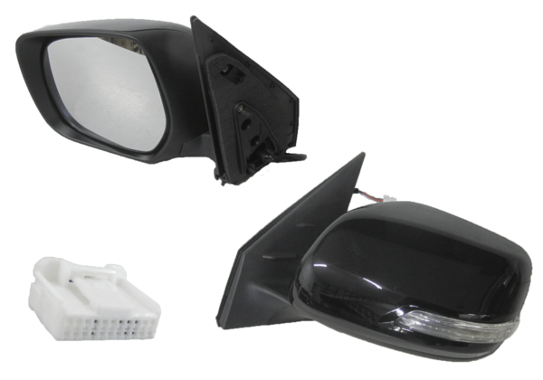 Toyota Landcruiser 200 Series 08/2007-06/2021 Door Mirror Left Hand Side Indicator and Folding