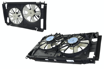 Toyota Rav 4 ACA30 Series 2006-2012 Dual Radiator Fan 2.4Litre