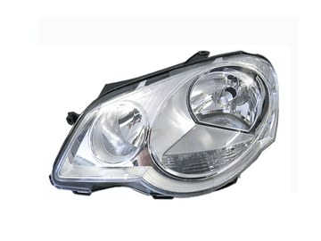 Volkswagen Polo 9N 11/2005-02/2010 Headlight Left Hand Side